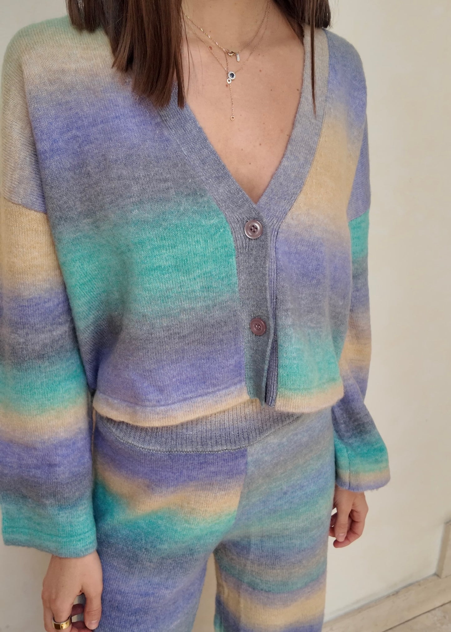 SET CARDIGAN Y PANTALÓN DEGRADADA