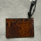 TARJETERO SNAKE PRINT