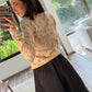 CARDIGAN DE FLORES