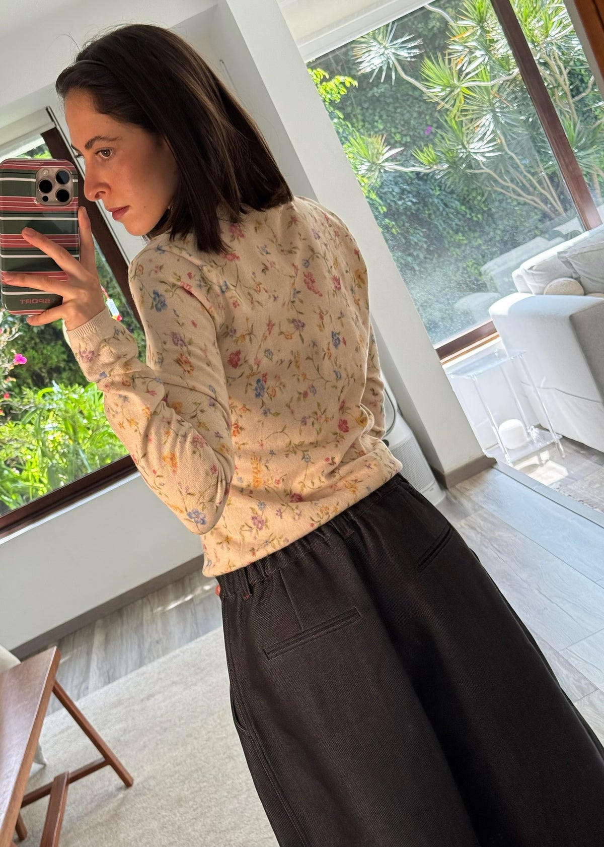 CARDIGAN DE FLORES
