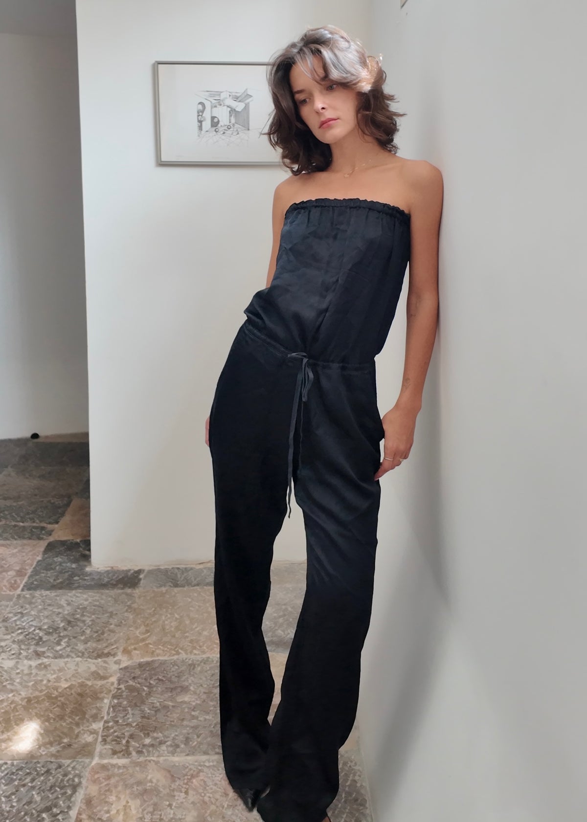 JUMPSUIT STRAPLESS