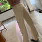 JEANS CREMA STRIPED