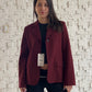 BLAZER BURGUNDY FORMAL