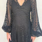 VESTIDO CROCHET NEGRO
