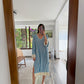 VESTIDO DE KNIT STRIPED