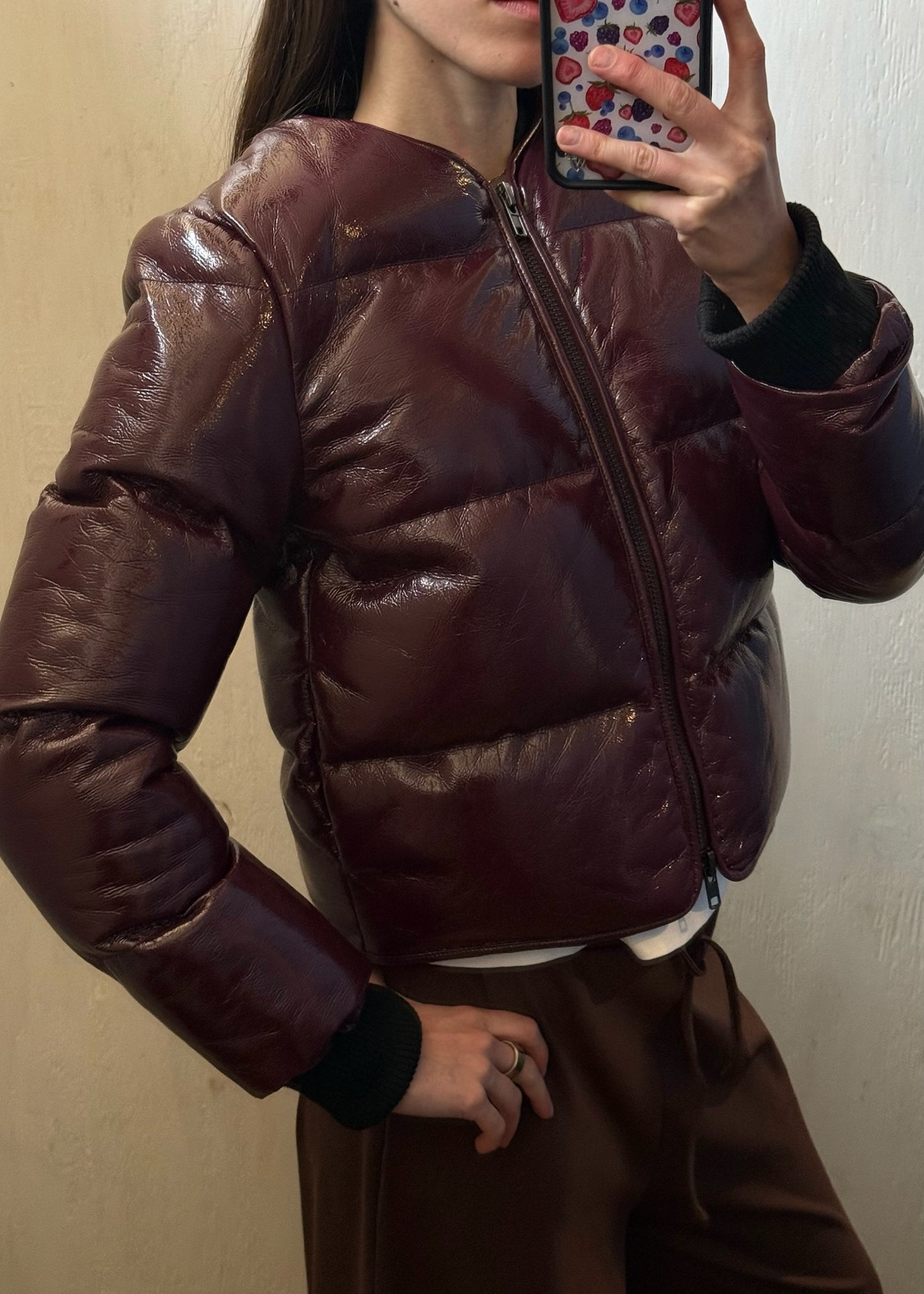 CHAMARRA PUFFER VINO