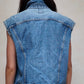 CHALECO DENIM SIN MANGAS