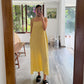 VESTIDO AMARILLO FLOWY