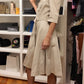 VESTIDO DE TIPO GABARDINA