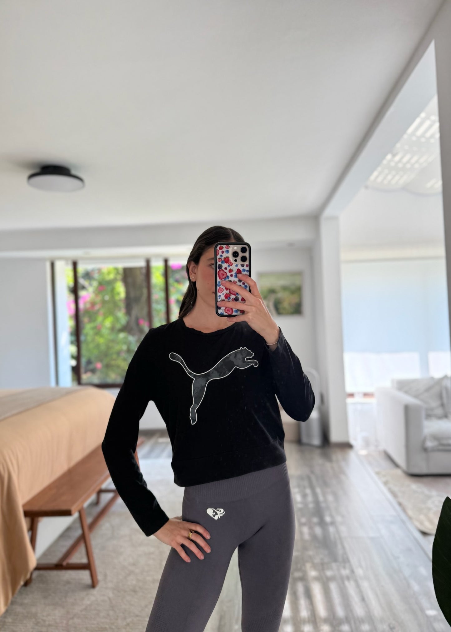 BLUSA ACTIVE CON LOGO