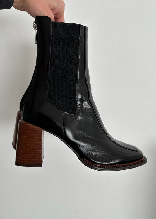 MID ANKLE BOOTS NEGRAS