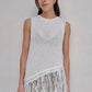 TOP DE KNIT CON FLECOS
