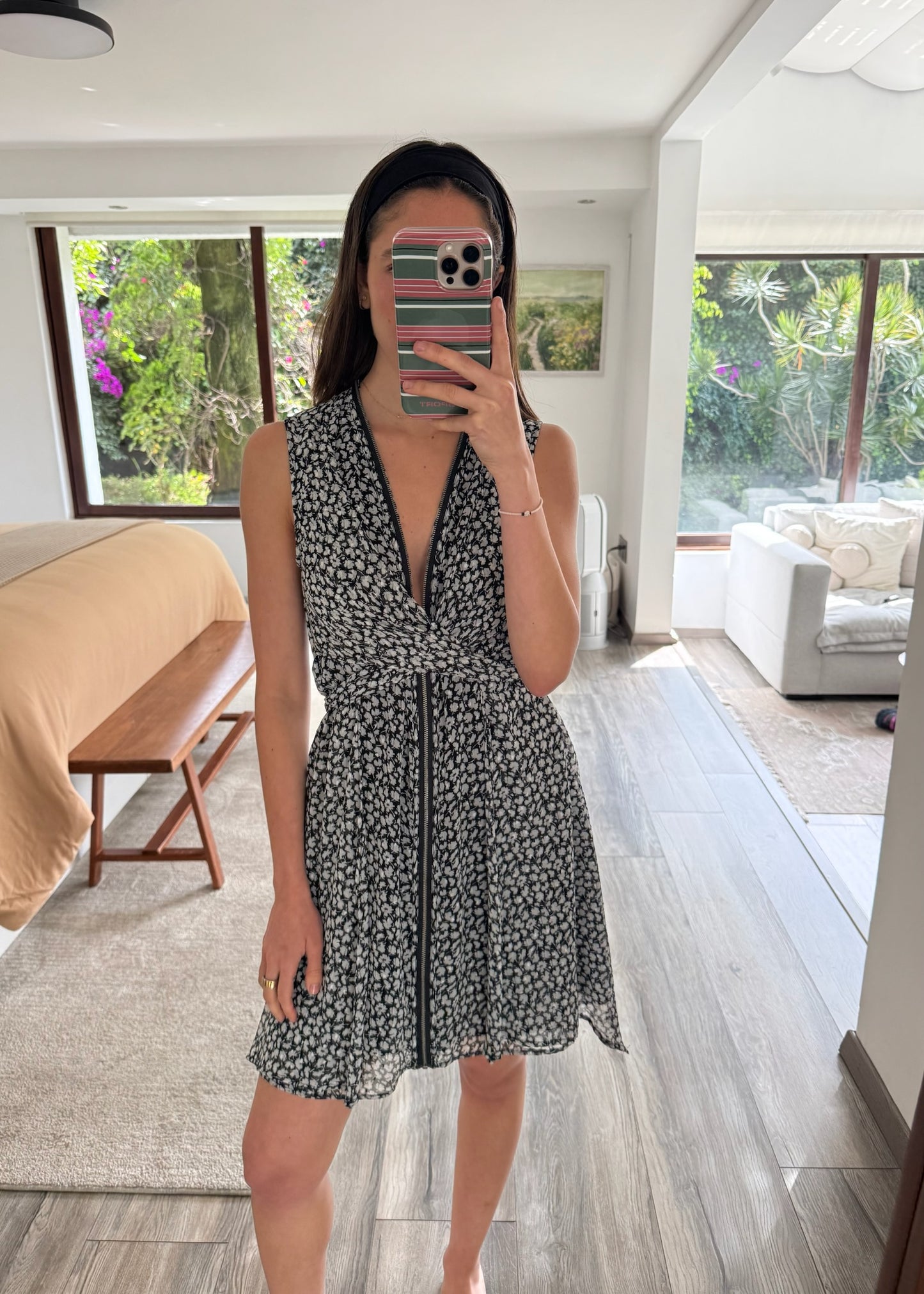 VESTIDO CON CIERRE MINI