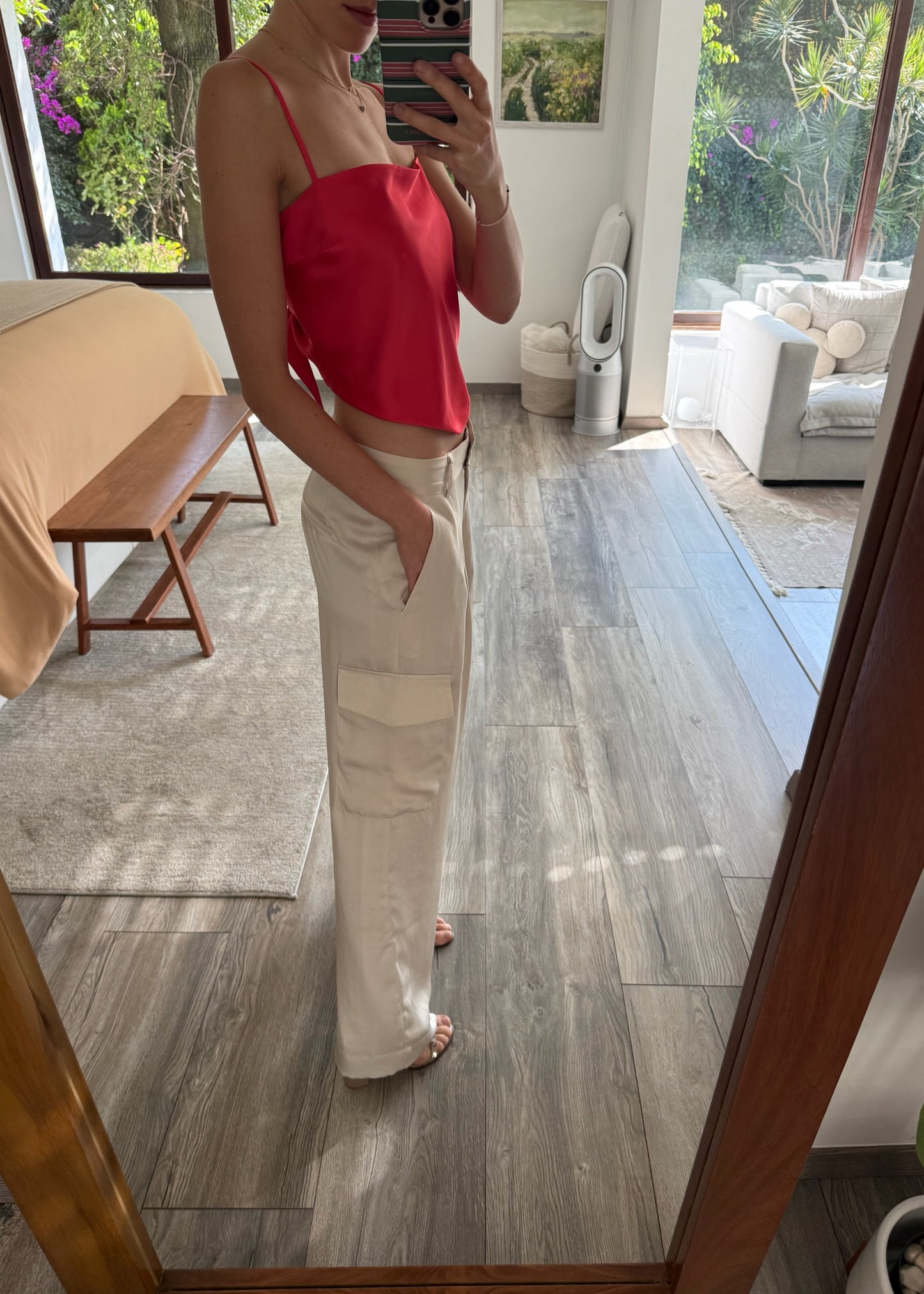PANTALÓN CHAMPAGNE