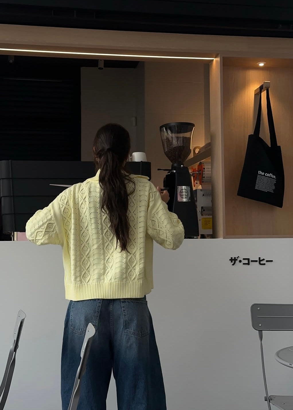 CARDIGAN AMARILLO