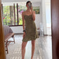 VESTIDO MINI ANIMAL PRINT