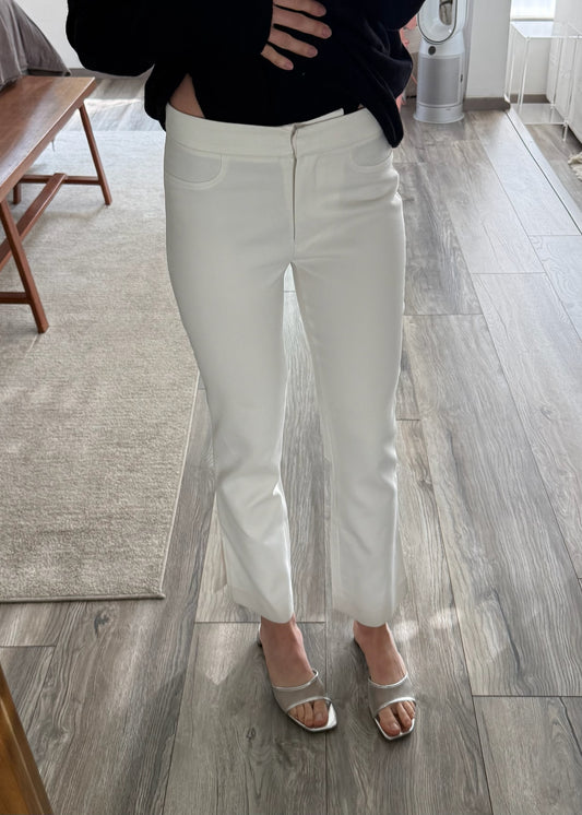 PANTALÓN BLANCO CAPRI