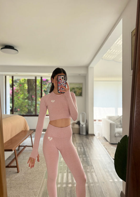 ACTIVE TRI-SET BABY PINK