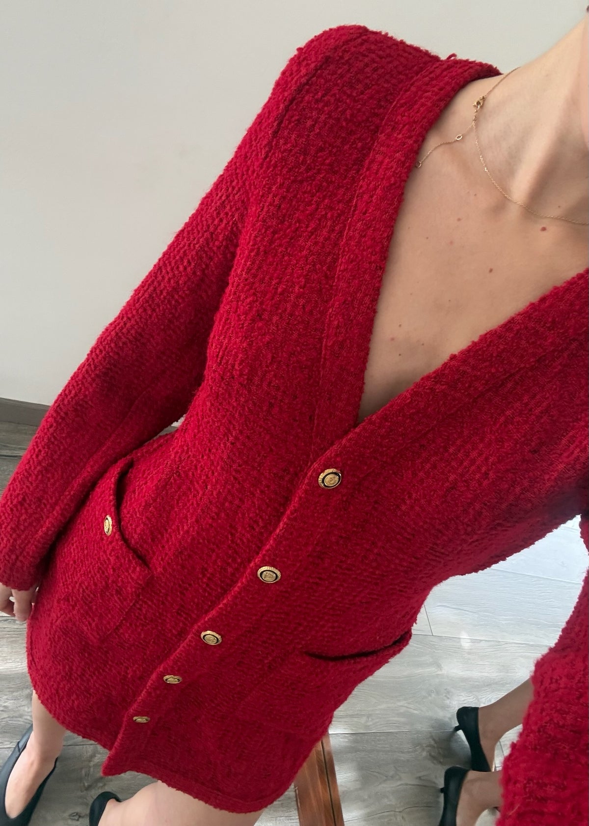 VESTIDO DE TIPO BLAZER