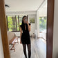 VESTIDO MINI NEGRO