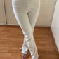 JEANS COLOR BEIGE