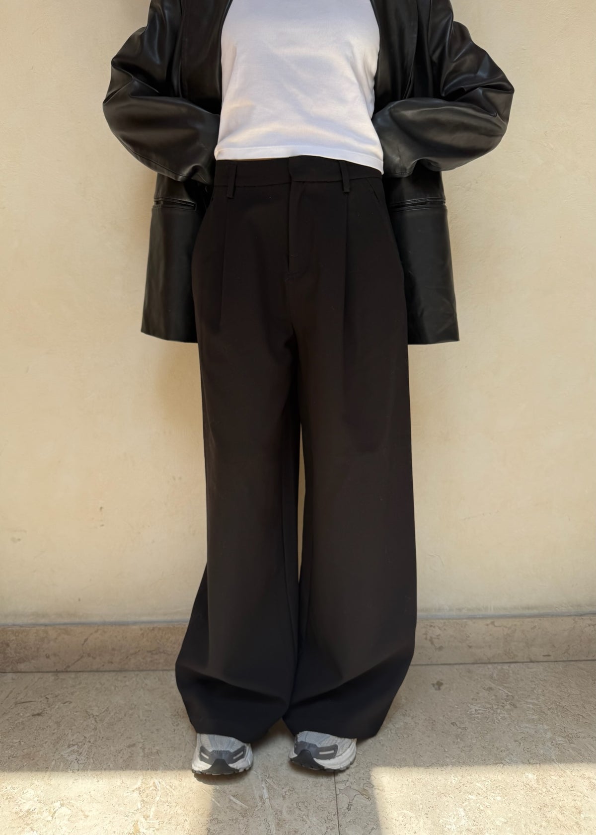 PANTALÓN NEGRO SASTRE