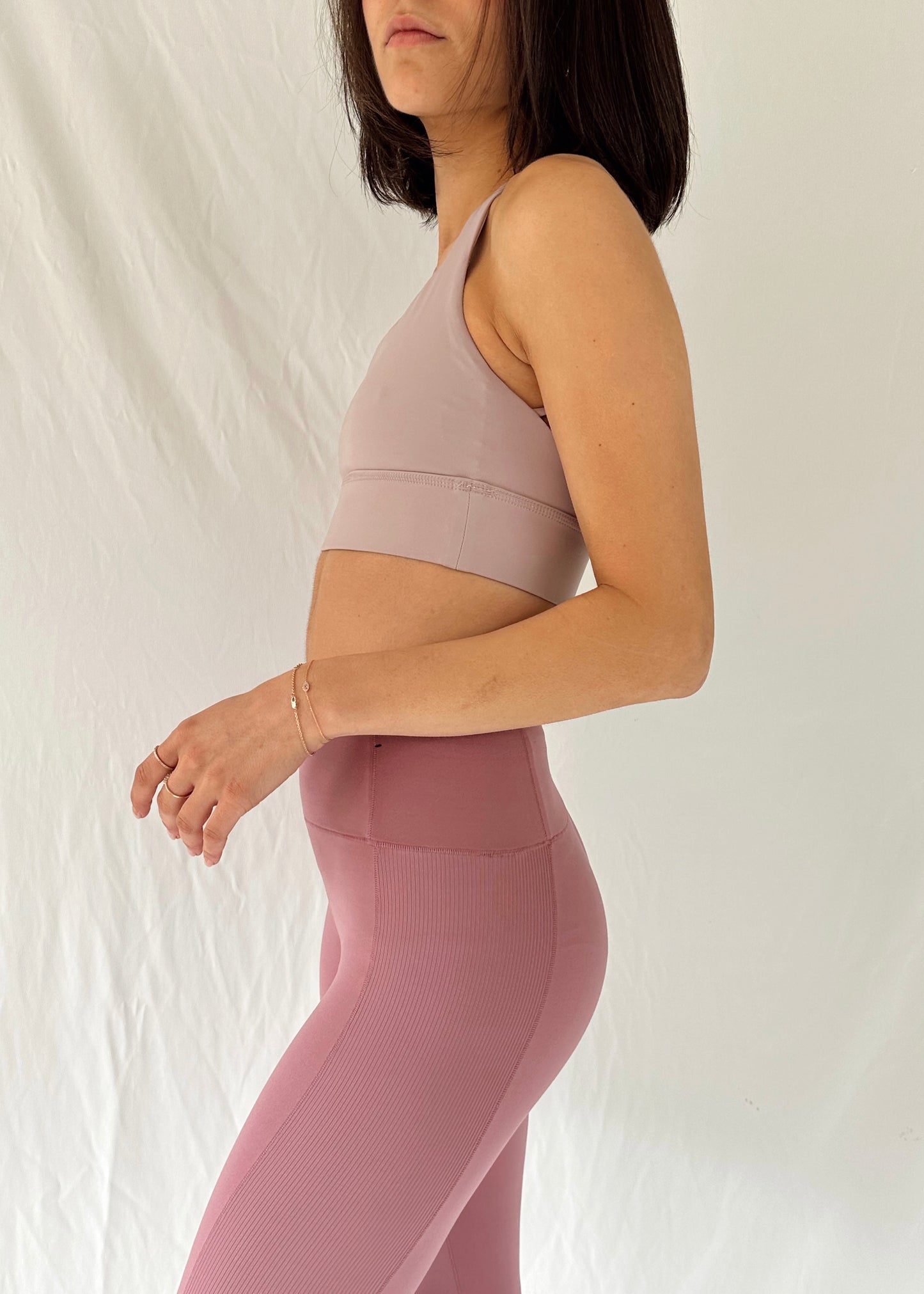 DUSTY PINK ACTIVE LEGGINGS