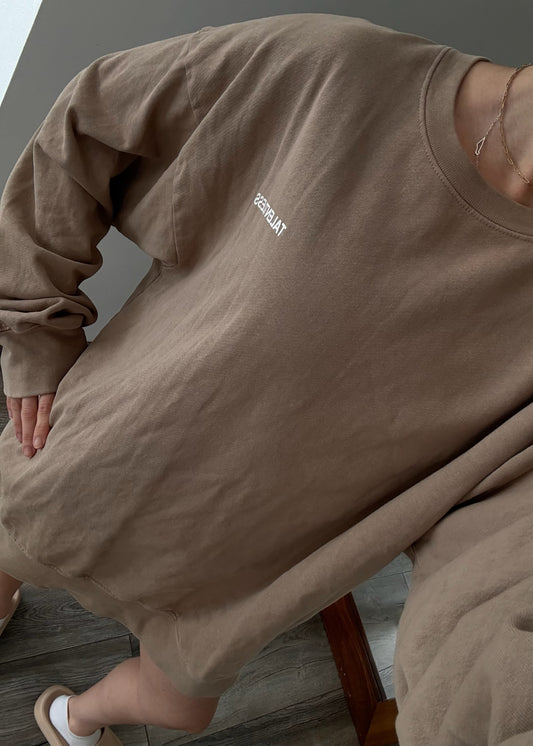 CREWNECK BEIGE