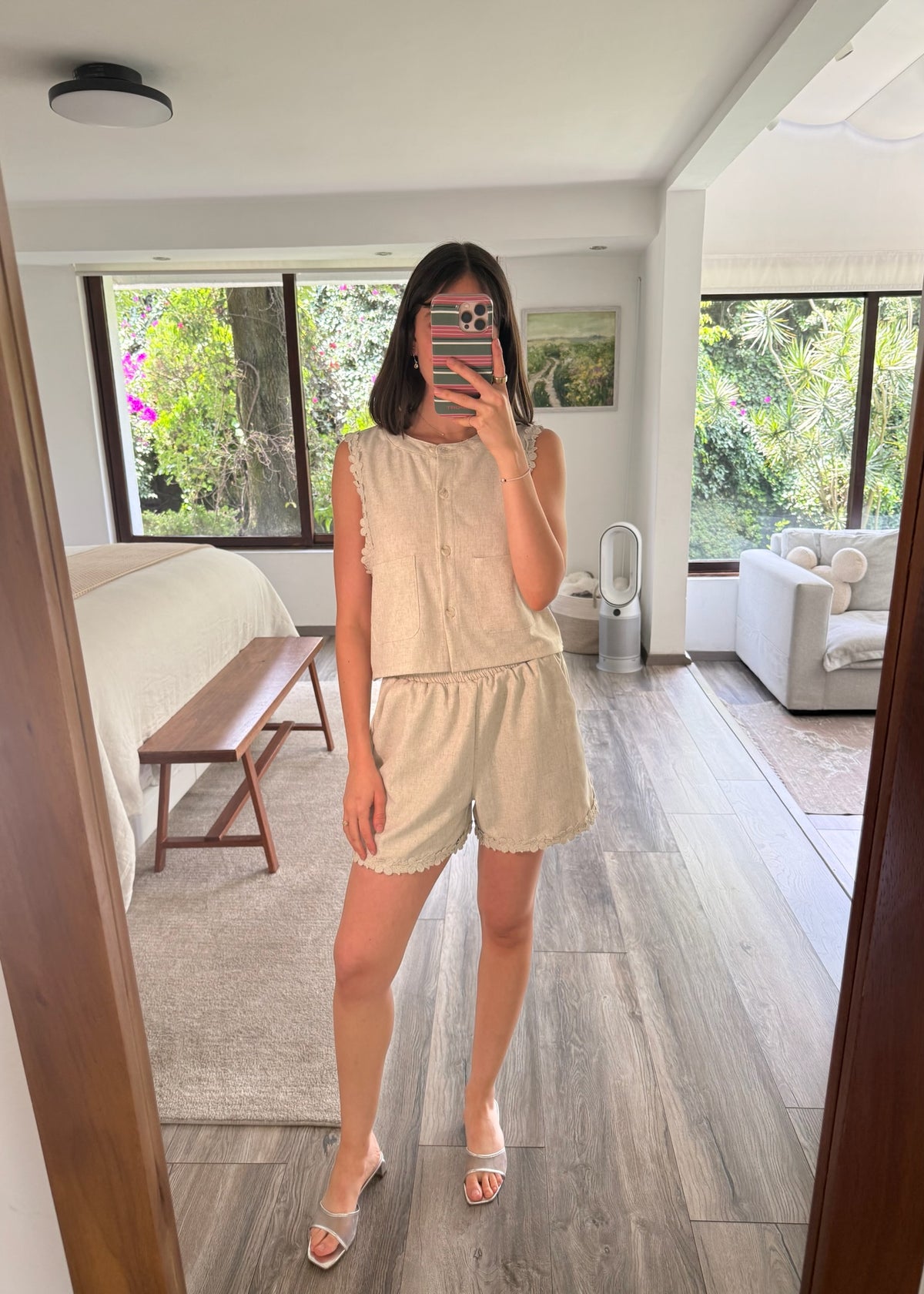 SET TOP Y SHORT PICNIC