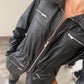 JUMPSUIT NEGRO FAUX LEATHER